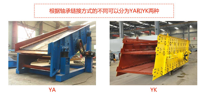 礦用振動篩-圓振動篩根據(jù)軸承鏈接方式的不同可以分為YA和YK兩種,型號不同,處理量也不一樣,應(yīng)用行業(yè)也不同,篩網(wǎng)方式可做成編織網(wǎng)、聚胺酯網(wǎng)、沖孔網(wǎng)、篦條網(wǎng)等。