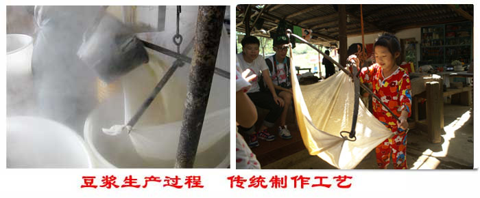 豆?jié){的傳統(tǒng)過濾篩分方式。