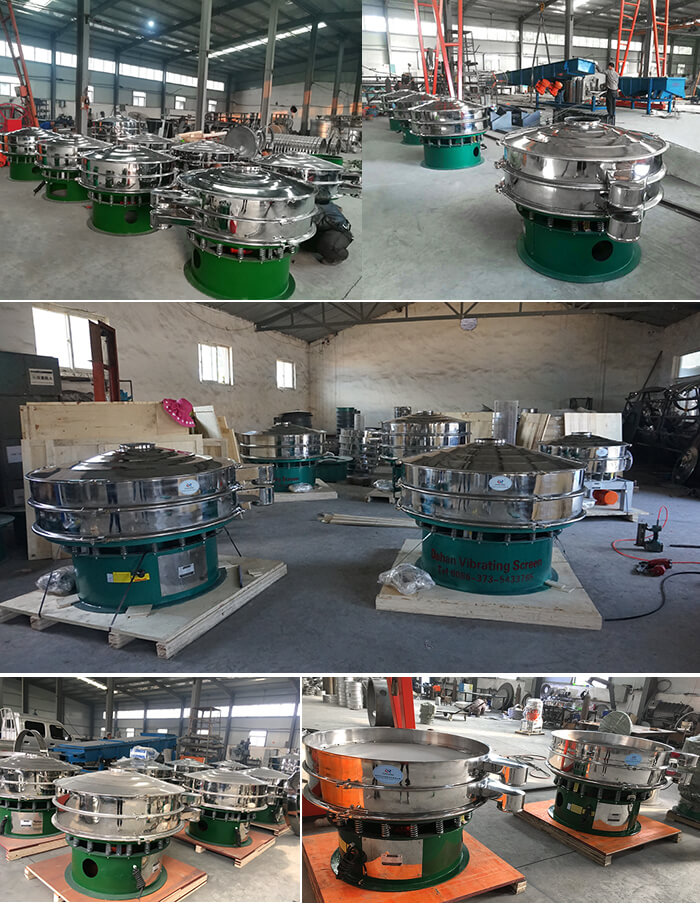 展示廳展示旋振篩，批量展示不銹鋼振動篩，包裝氣體保護振動篩，批量展示碳鋼旋振篩
